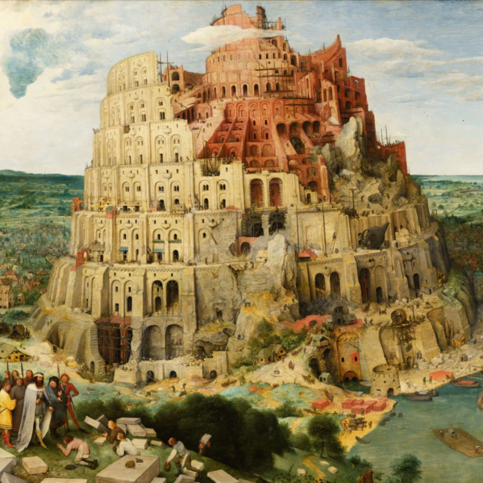 PCFP010, Pieter Brueghel L’Ancien, La Grande Tour De Babel, 1563