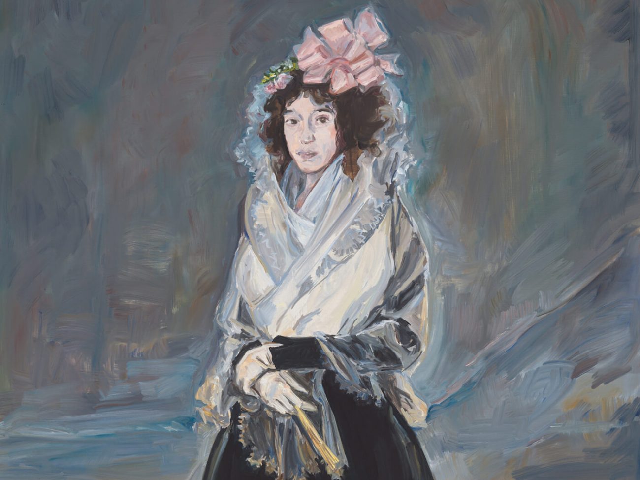 Jean-Philippe Delhomme d'après Goya, Portrait de la comtesse del Carpio, marquise de la Solana