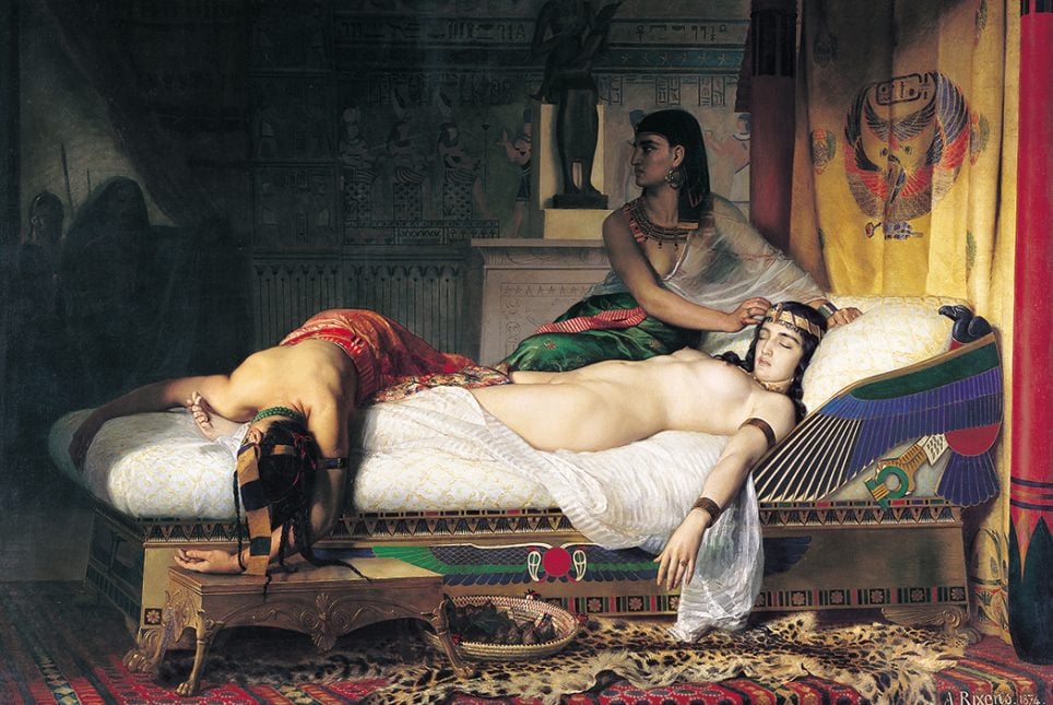 Jean-André Rixens, La mort de Cléopâtre