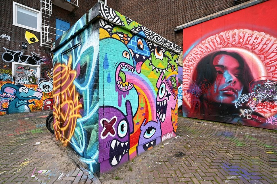 À coté du Musée Straat, NDSM Plein, Amsterdam